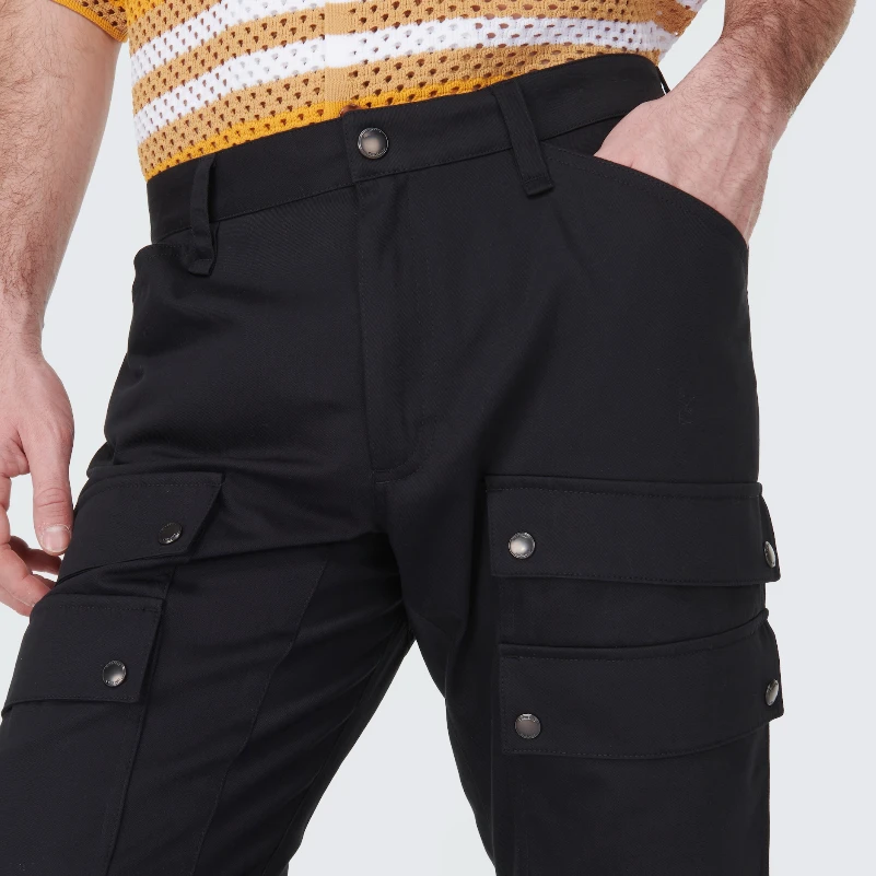 BBR猎装机能长裤 重磅斜纹棉质防水涂层走秀款设计工装户外休闲裤