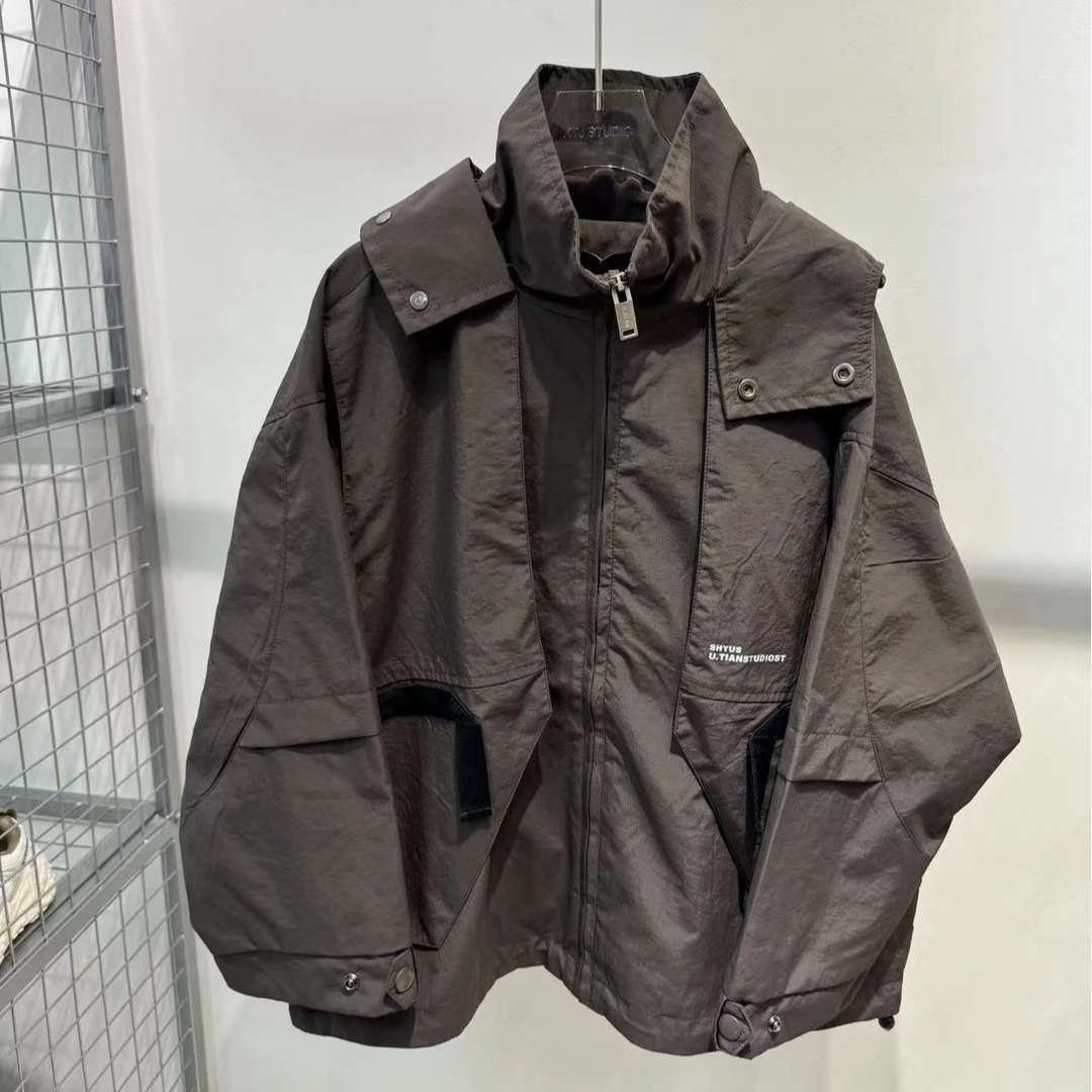 XTJ STUDIO童装 设计师款 U家 带帽外套 新品