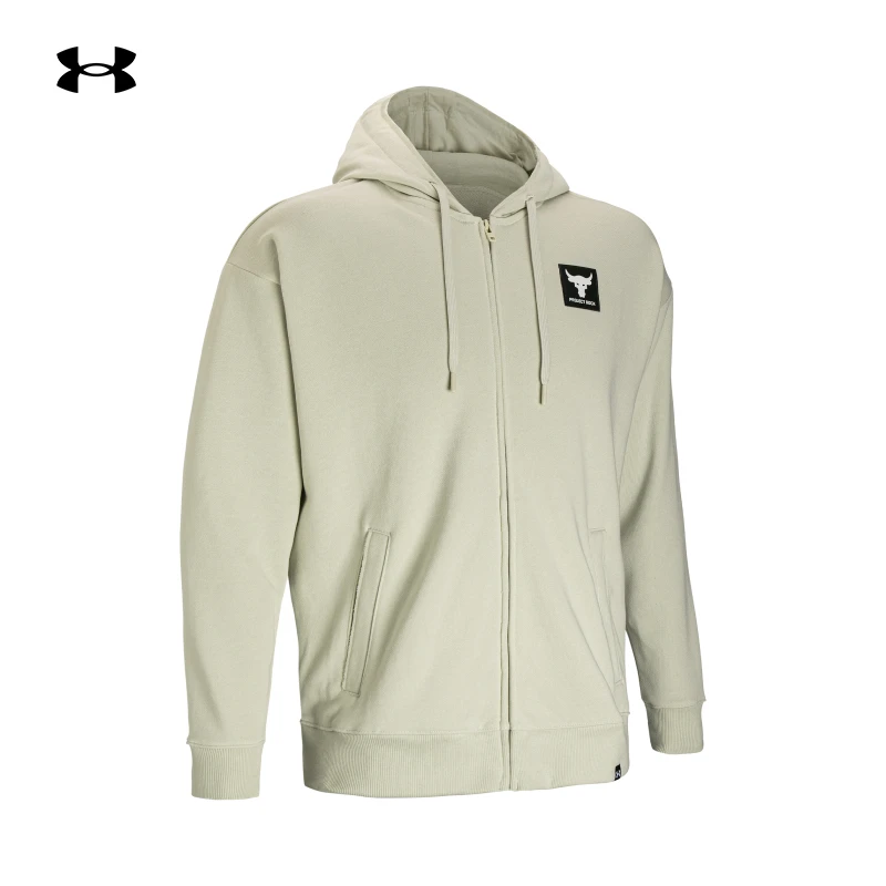 安德玛UR Project Rock强森男毛圈布训练运动外套1383598