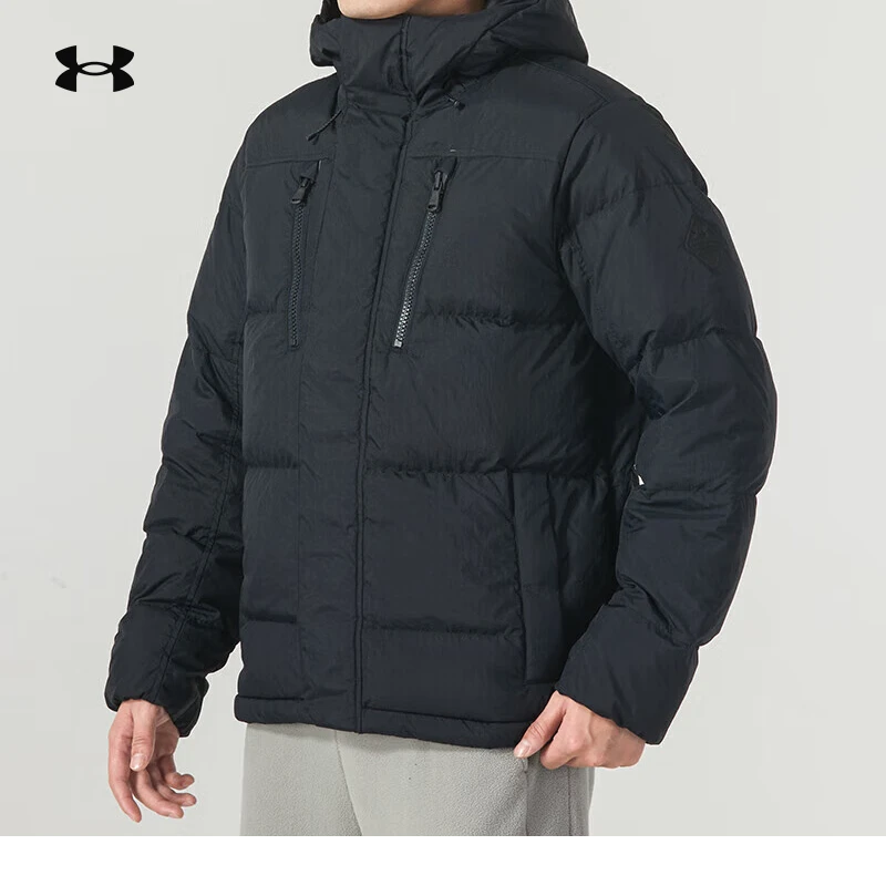 安德玛UA冬季运动服户外防风保暖外套休闲羽绒服1378830