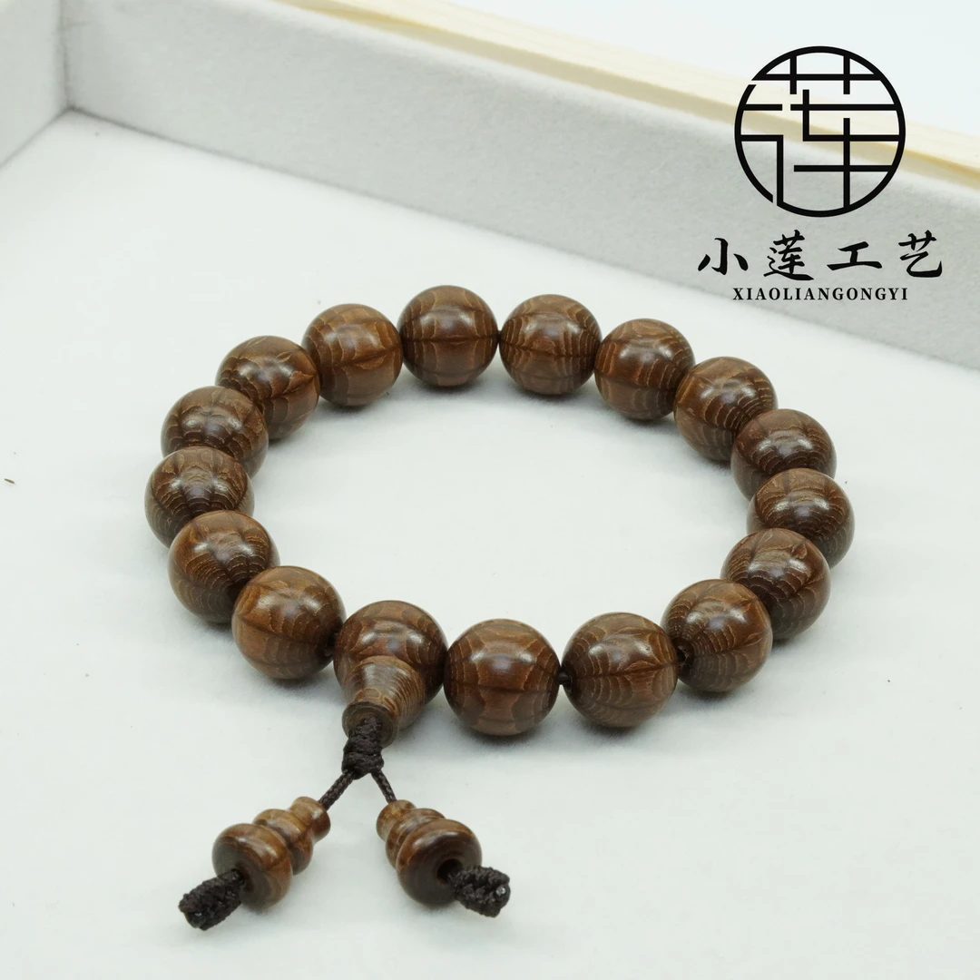 【精品九道木】五台山九道木降龙木九道木1.2单圈工艺手串&