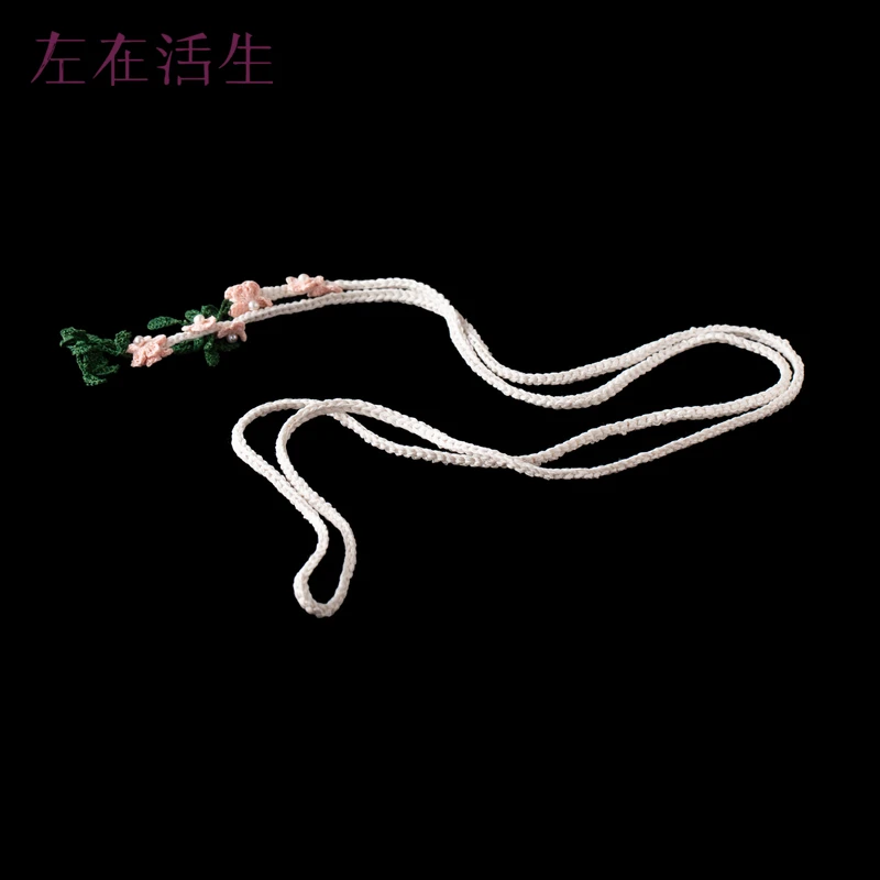 生活在左秋季新品原创手工钩花国潮百搭腰带皮带时尚2933150