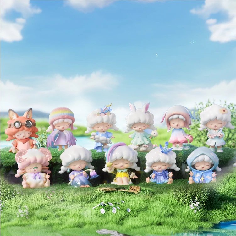 【老六端】拆盒 风之镇系列盲盒潮玩手办