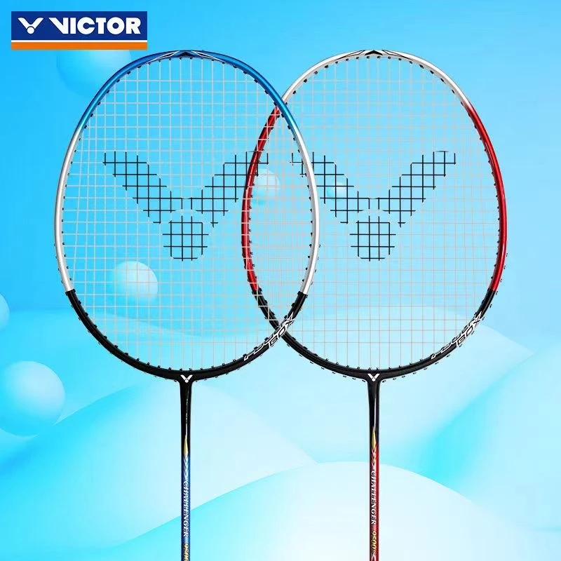 VICTOR威克多羽毛球拍全碳素纤维单拍胜利挑战者CHA-9500/9500PRO