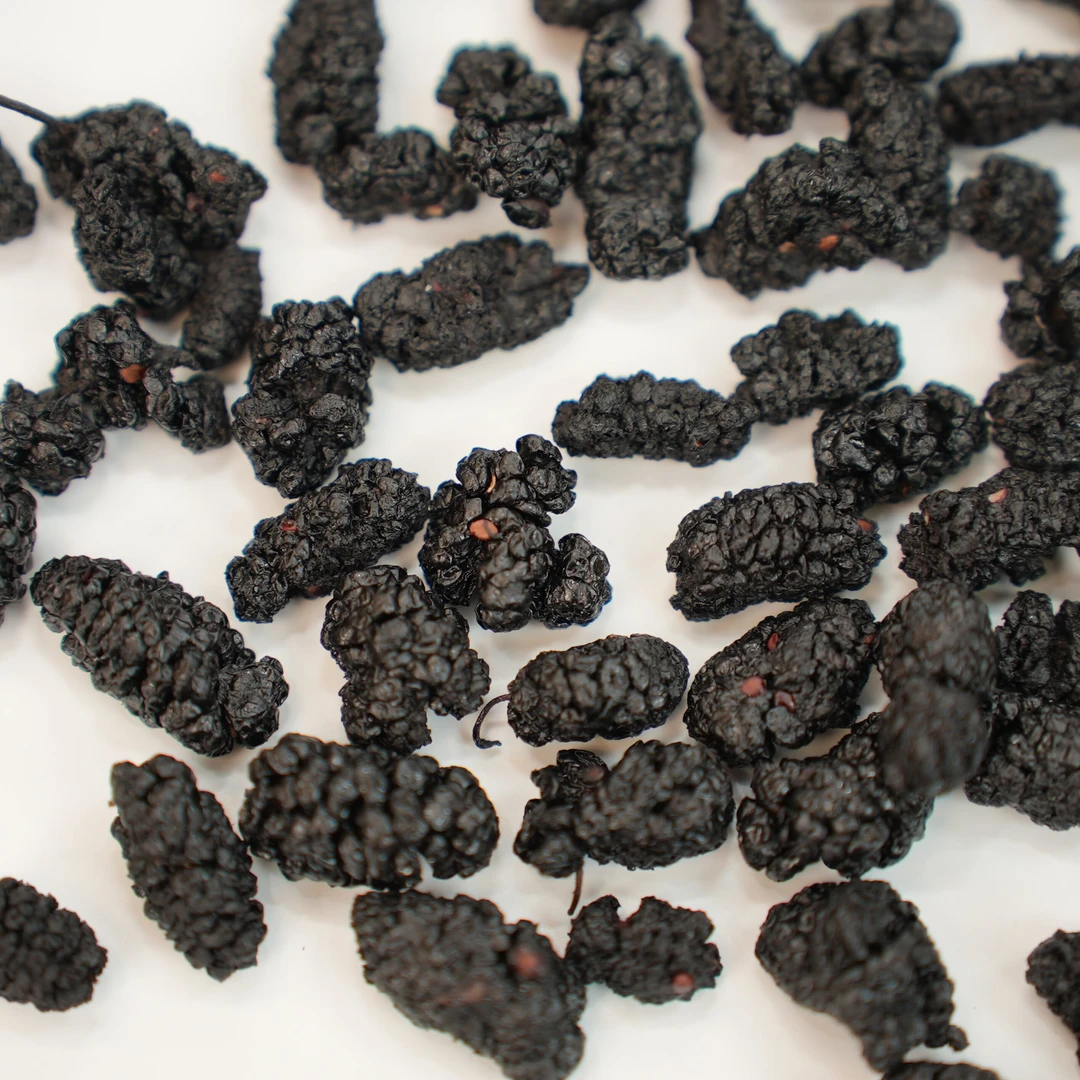 新疆黑桑葚干黑桑葚玫瑰花茶熬夜养生茶花果茶