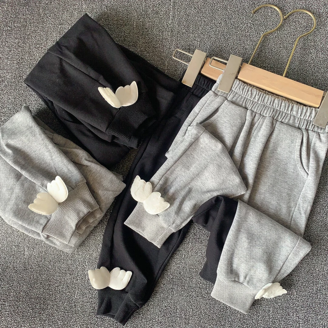 新款时髦女童春秋裤子打底裤休闲女童裤子防蚊裤春秋夏季外穿小童