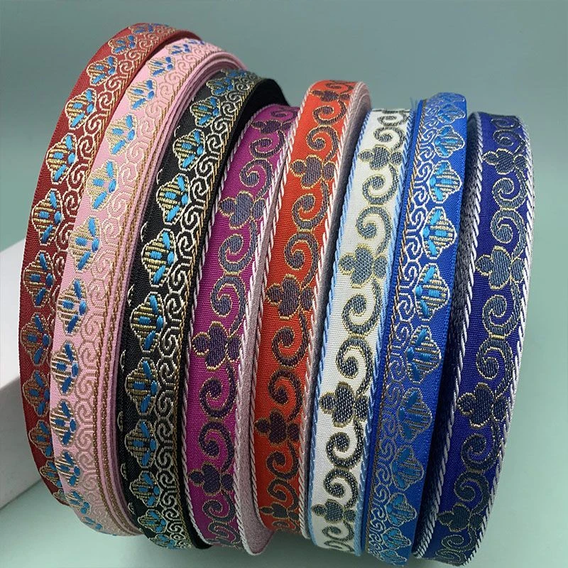 【三宝家】宽1.1CM民族风织带花边辅料包边布绣花花边 古装装饰带