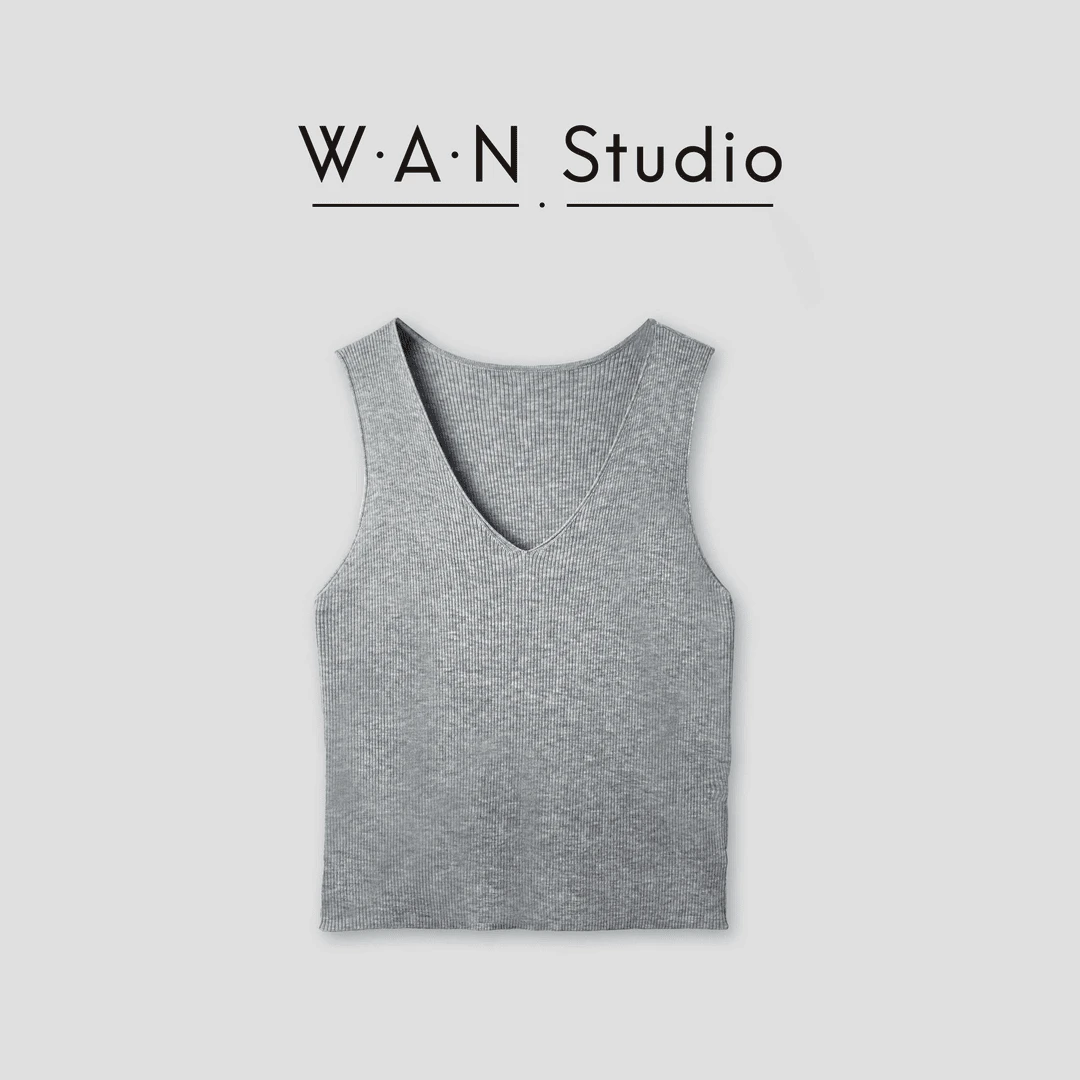 【W·A·N】-女背心打底时尚百搭针织上衣-DL-7507