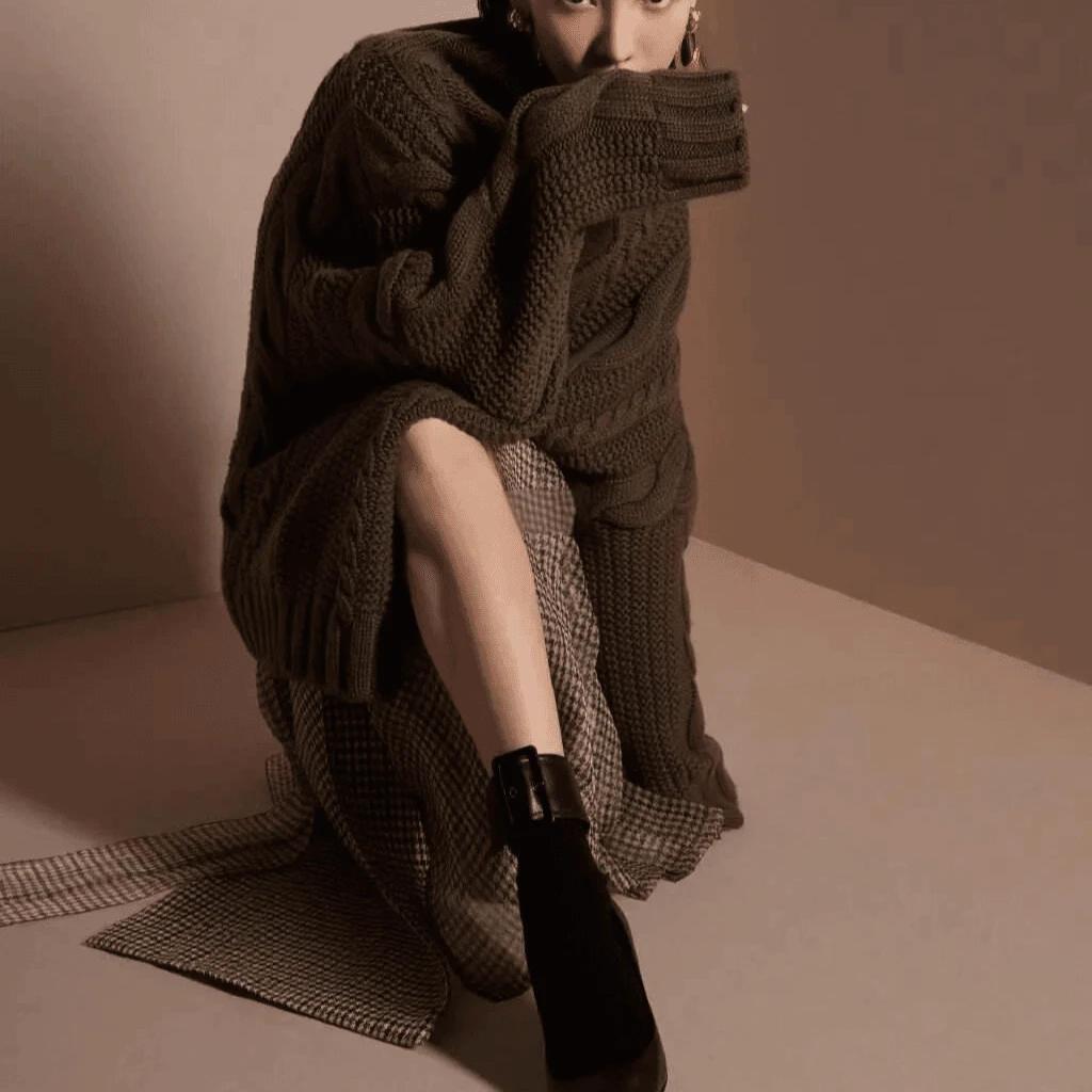 【她的美丽和她衣服的华美相互映衬】-宽松气质衬衫-婉婉-751