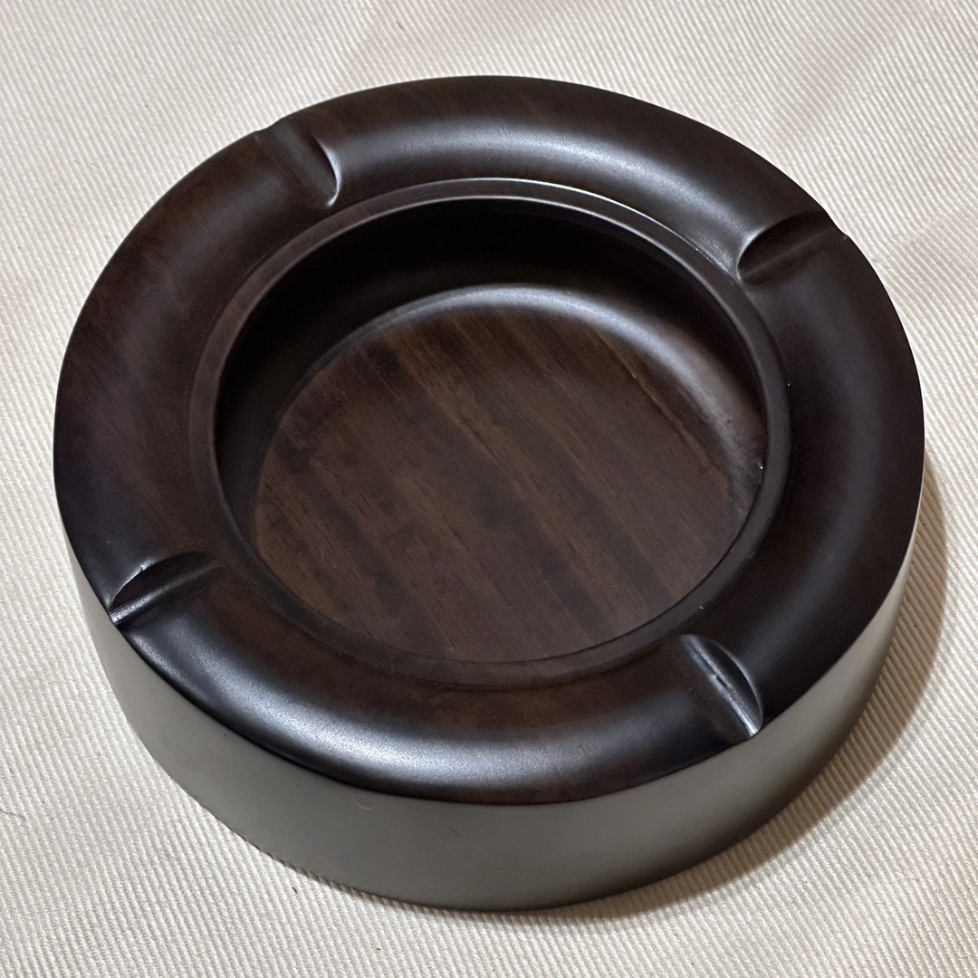 家具辅料烟灰缸轻奢实用复古客厅创意简约中式木质欧式办公桌茶台