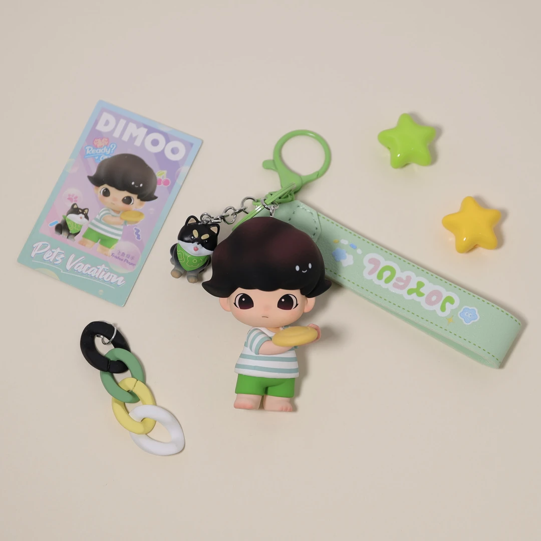 dimoo飞盘投手｜包挂｜钥匙扣