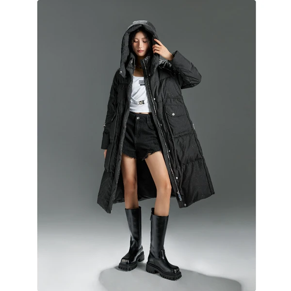 【陈大美反季专场】高端定制商场同款鹅绒服女款鹅绒女D66632333