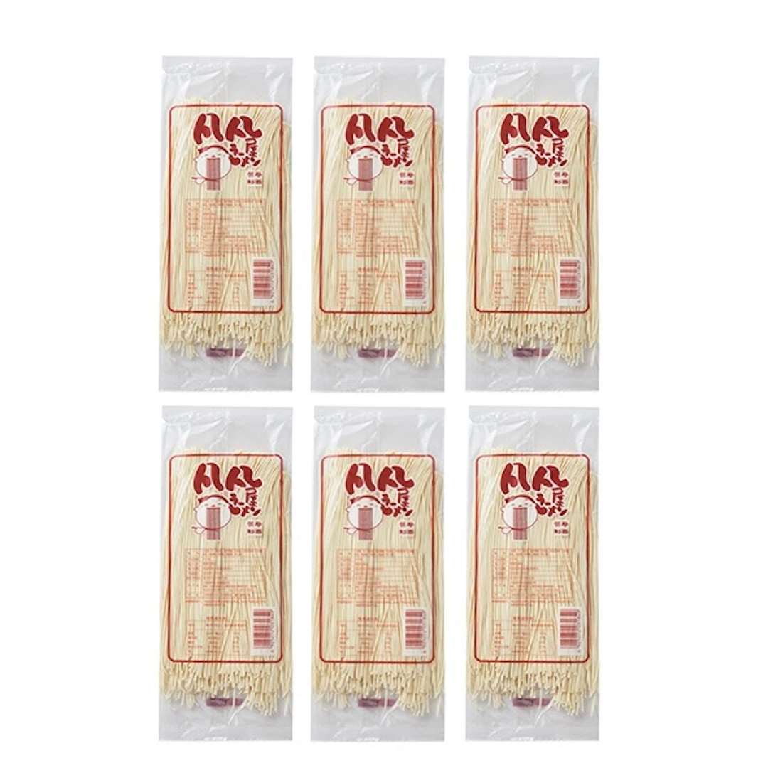 贺寿凡凡屋拉面半干面120g*6包苏式细面非挂面美味劲道浓郁精选