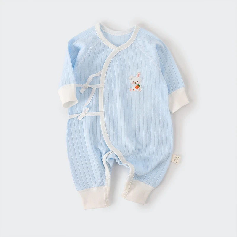 【生肖款】兔宝宝 新生婴儿连体衣无骨缝制A类纯棉蝴蝶衣护肚哈衣