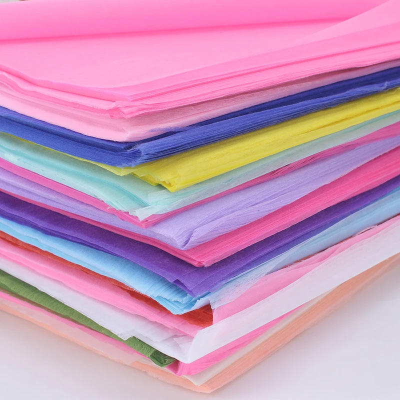 加厚棉纸鲜花包装纸花店花艺花束包花纸半透明内衬纸手工折花材料