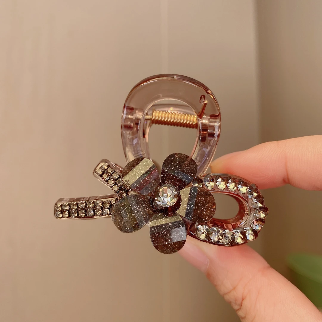 M1298新款韩版时尚气质精致发抓韩式简约款爱德华的剪刀手小抓夹