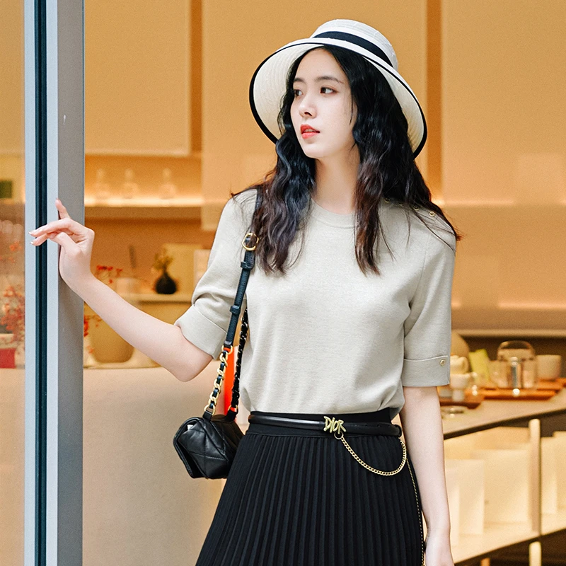 【沧海遗珠】加分项毛衫  谭飞五周年活动  简约百搭纯色休闲