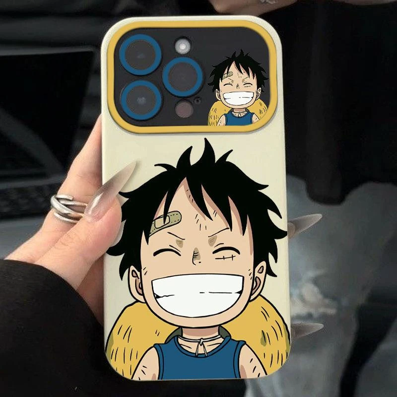 五档路飞适用苹果16promax手机壳iphone15pro大视窗14/13max全包