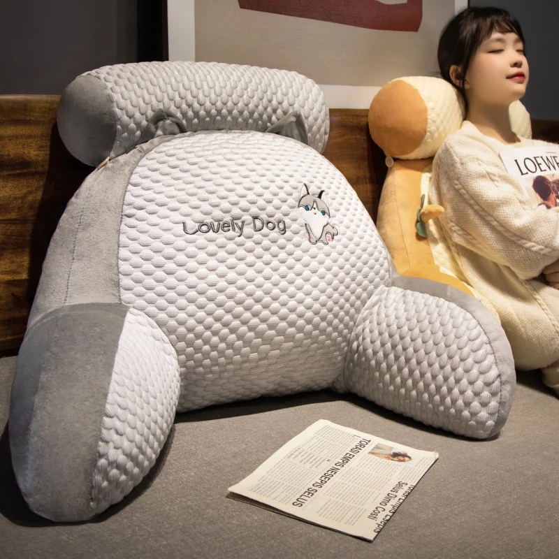 西邮哥【新疆包邮】冰豆豆床头大靠背沙发靠垫靠枕护腰垫靠背垫可爱