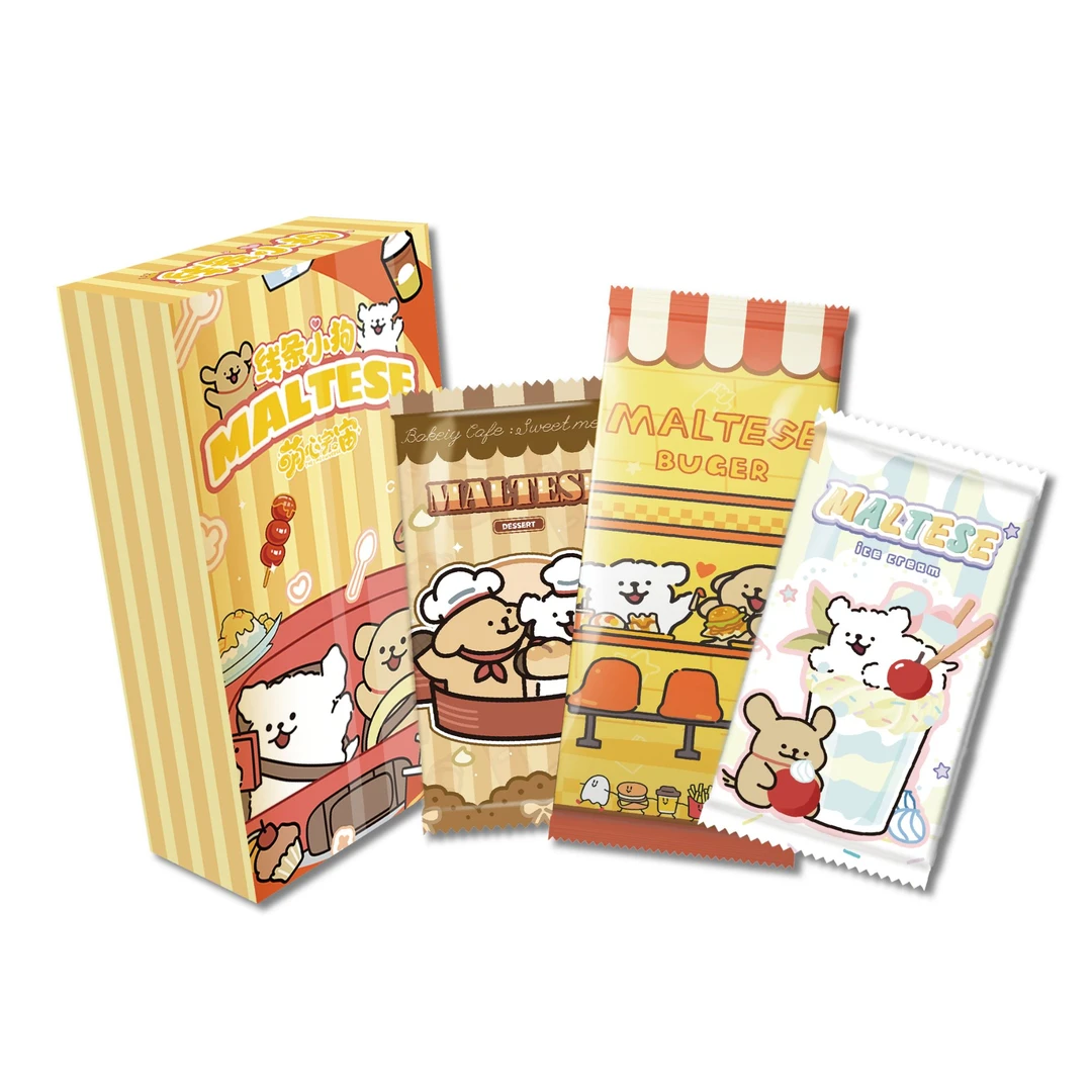 【西西平拆包】萌心宇宙线条小狗1弹 收藏盲盒卡牌 默认代拆