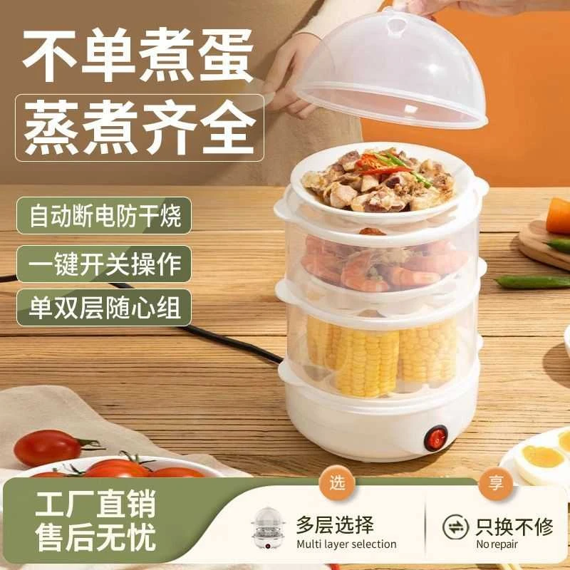 煮蛋器蒸蛋器自动断电家用小型多功能蒸蛋羹煮鸡蛋机早餐神器