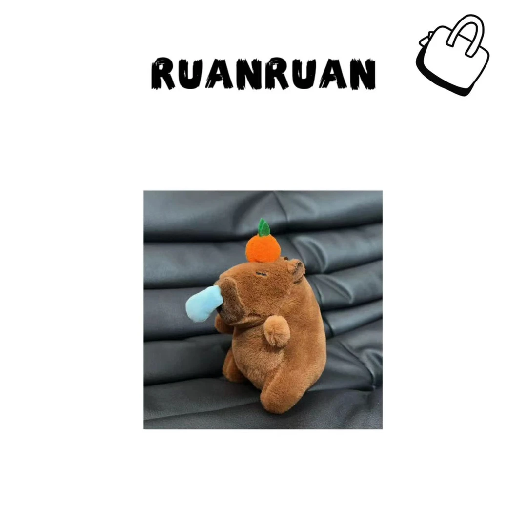 Ruanr’s bag 百搭可爱 鼻涕 卡皮巴拉挂件