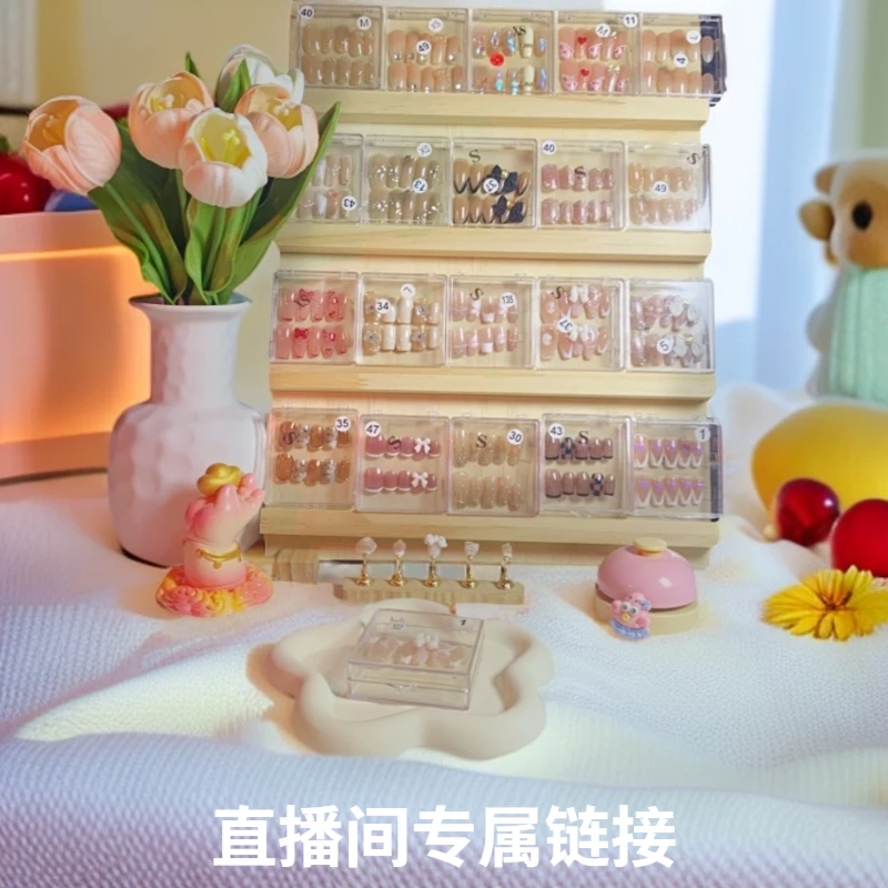 【直播间专用链接】纯手工穿戴甲 默认微瑕NO退NO换 一单一付两单飞