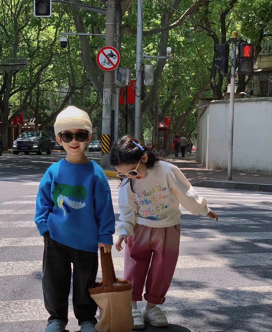 临时链接卡通图案短袖1689