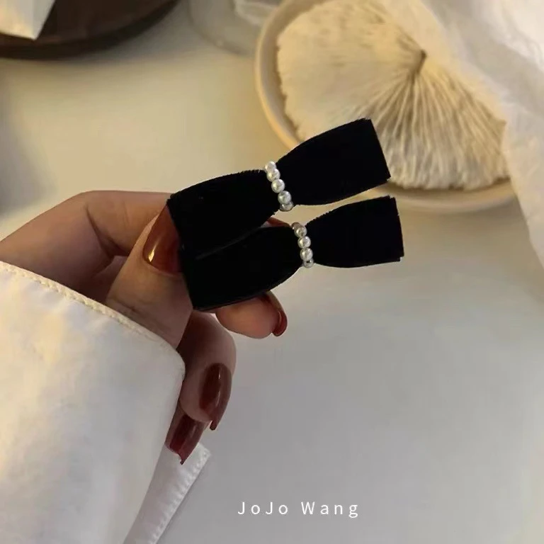 用处多多的精致蝴蝶结~发夹女刘海夹后脑勺头饰发饰少女边夹顶夹