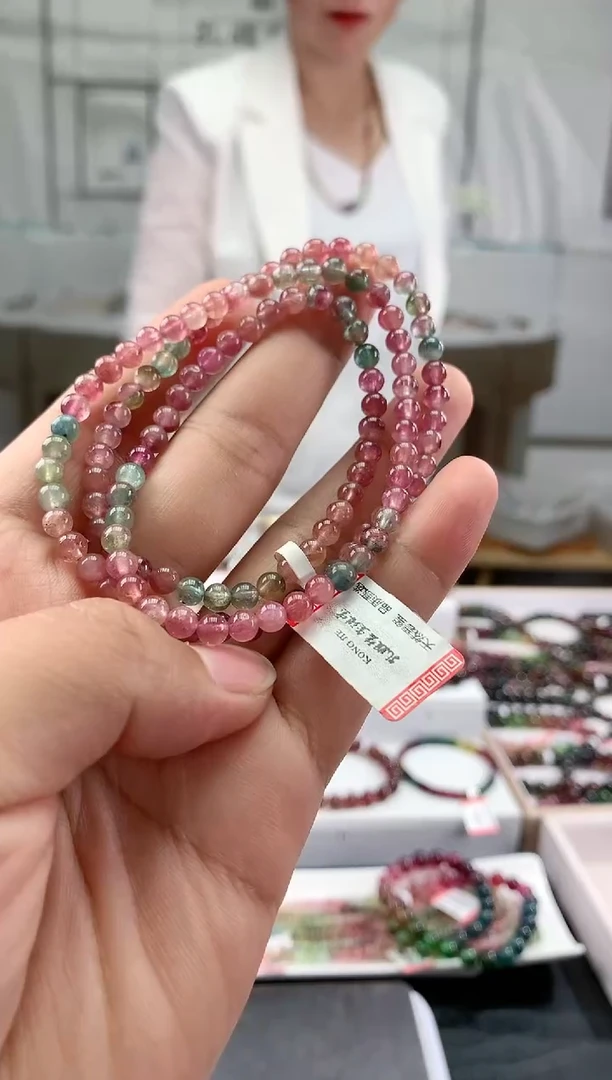【闪购商品】碧玺手串未镶嵌