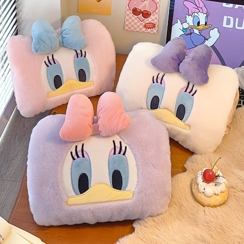 可爱黛丝热水袋毛绒充电防爆暖手宝毛绒电暖袋冬季送女朋友暖手宝