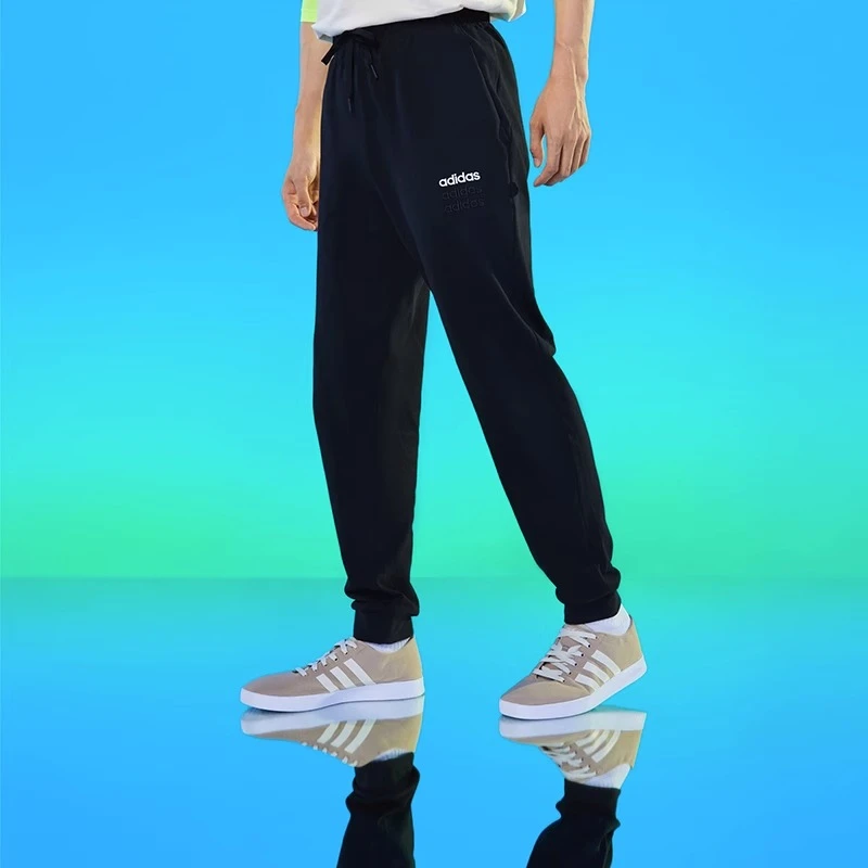 adidas/阿迪达斯NEO运动裤收口小脚裤时尚休闲长裤休闲裤H59449