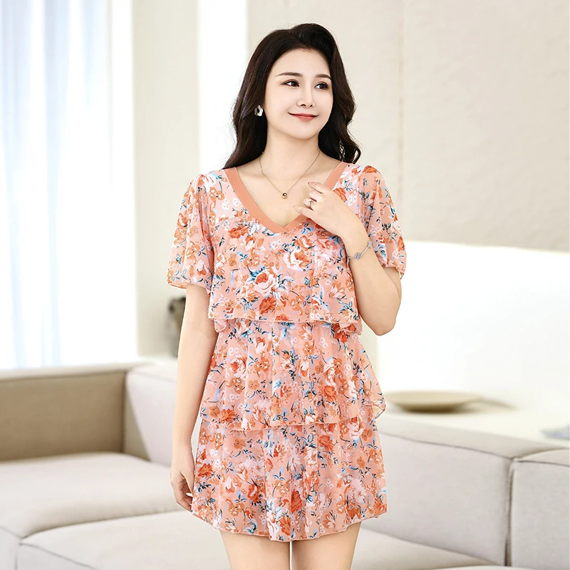 胖mm泳衣女2025新款好看加肥遮肉遮肚显瘦保守连体大码泡温泉泳装