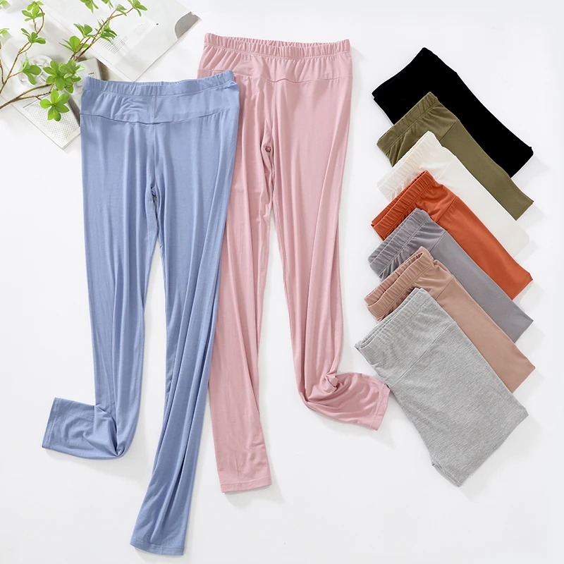 薄款高腰打底长裤紧身防寒美体提臀秋裤线裤睡裤护肚裤冬女