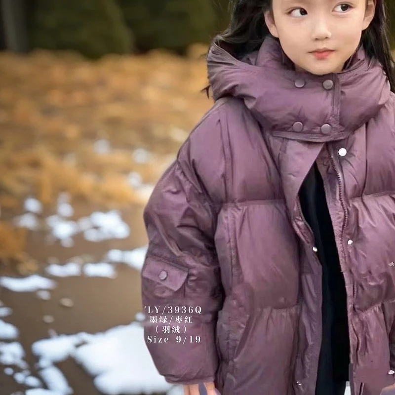 《昊妈家》冬季加厚蓬松潮流羽绒服  3936