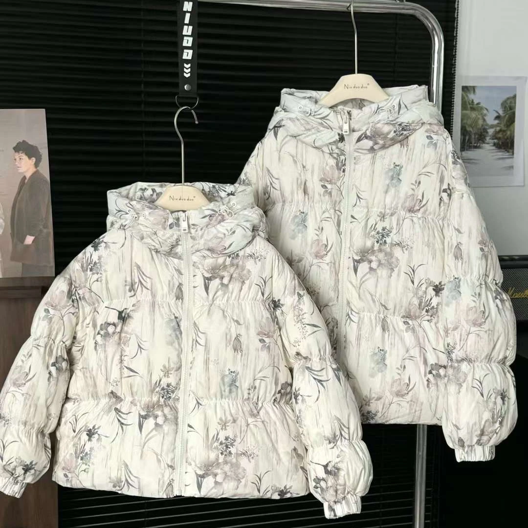 《昊妈家》冬季加厚蓬松潮流羽绒服  74620