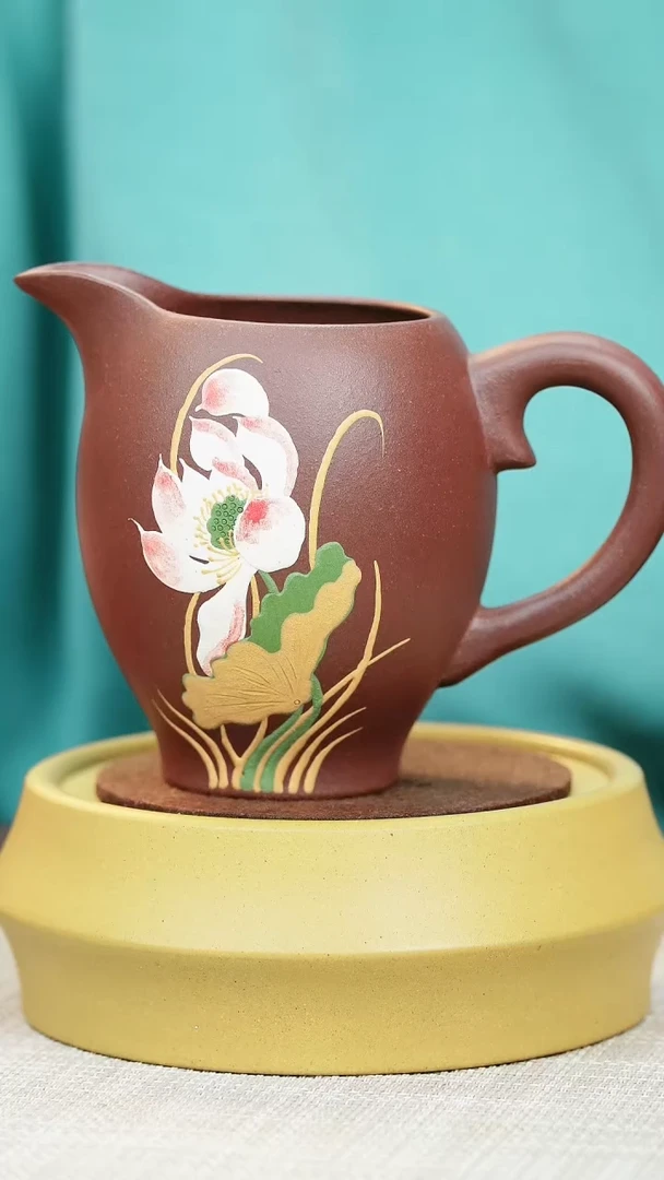 【闪购商品】原矿紫泥 手绘 240毫升左右