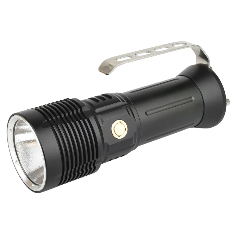 朗圣达新款超亮大功率46950强光手电筒户外远射USB充电照明探照灯