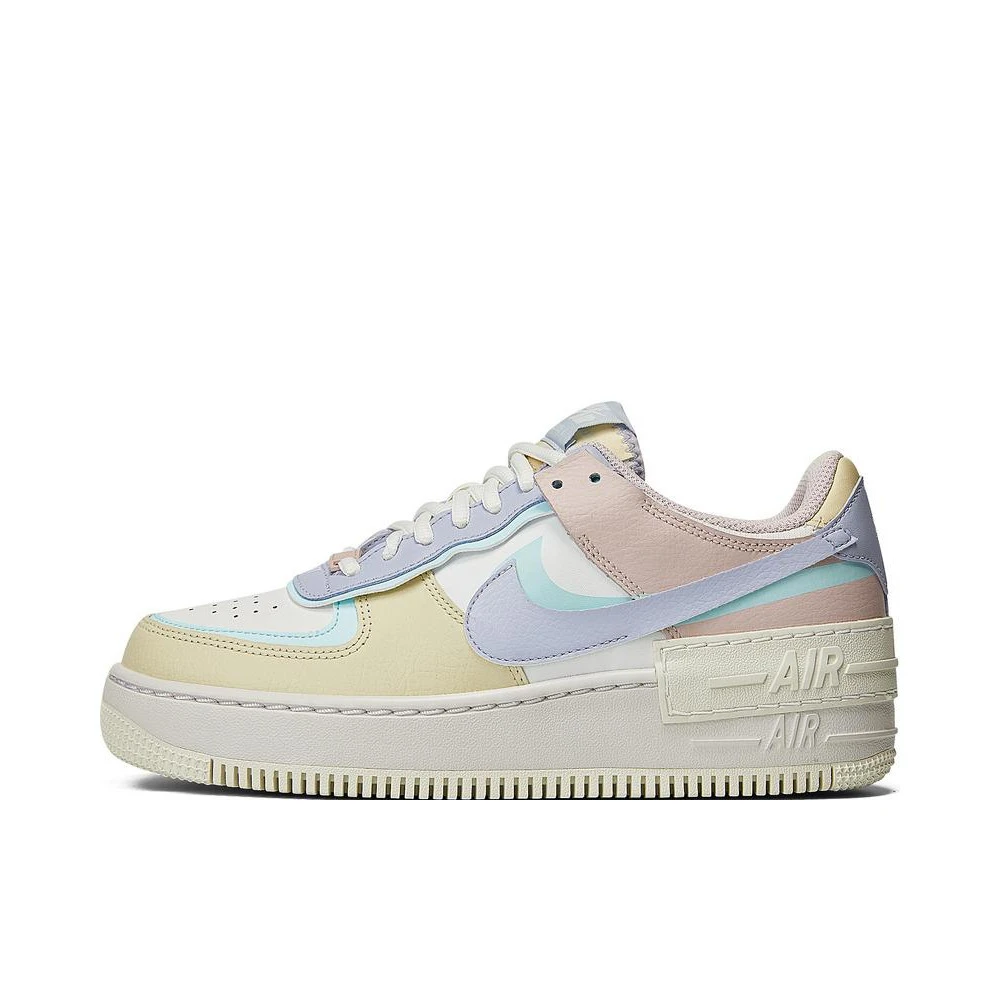 Nike Air Force 女子AF1 SHADOW 防滑低帮运动休闲鞋 CI0919-106