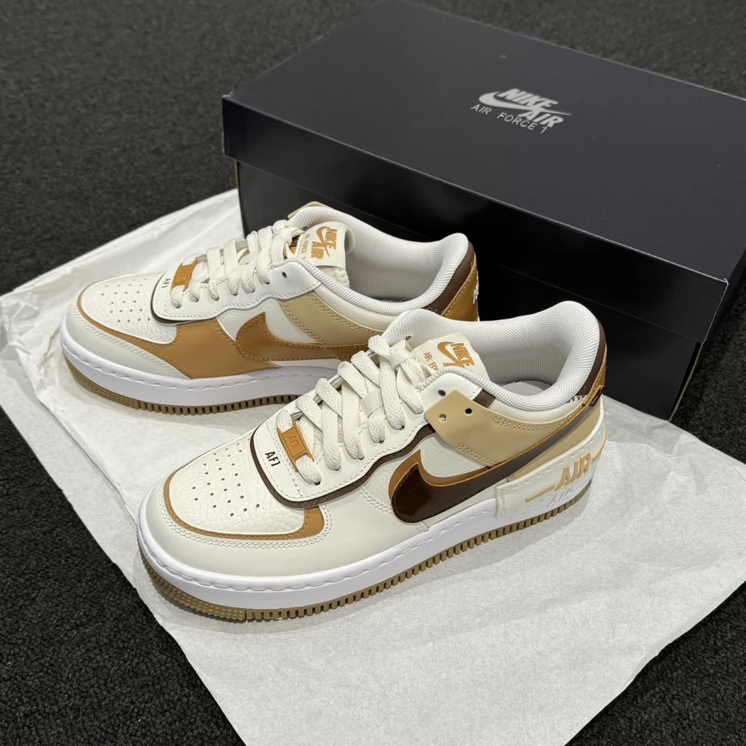 NIKE耐克女款AF1 SHADOW休闲时尚低帮板鞋DZ1847-106