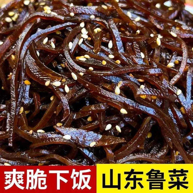 油焖酱芥丝香辣疙瘩子丝芥菜大头菜丝酱菜榨菜咸菜开胃下饭菜