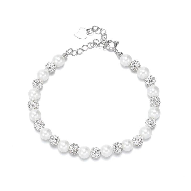 925银手链 璀璨星河轻奢百搭珠珠手链简约 8246