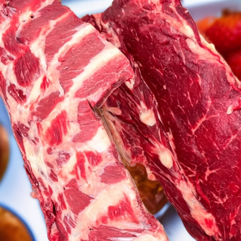 国产加肉牛脊骨，红烧清炖，每天鲜出包邮