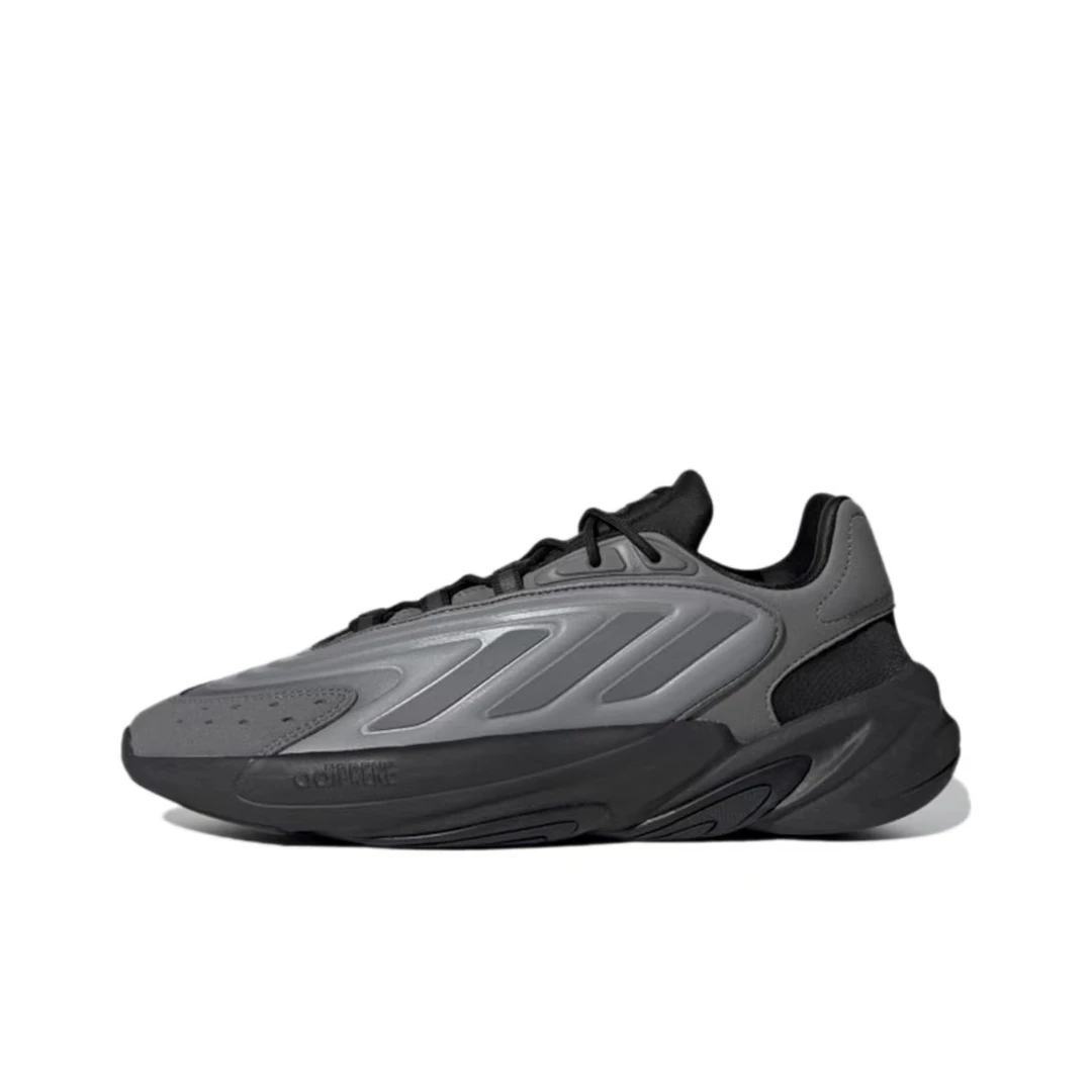 adidas/阿迪达斯【361】adidas【H04253】低帮休闲跑步鞋银黑色