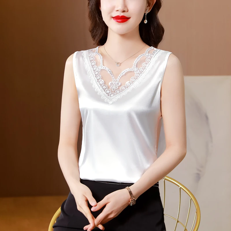 夏装新款时尚内搭无袖吊带背心女3139