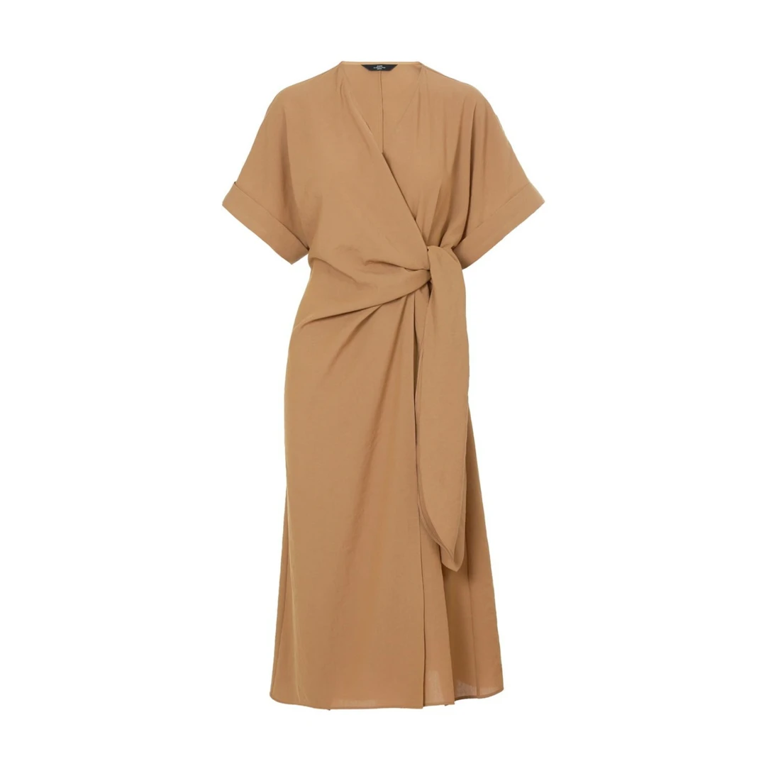 【晨晨甄选】AUM/噢姆夏季系带时尚显瘦收腰女装连衣裙M1DE24516