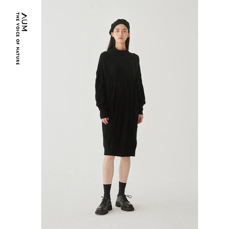 【米儿精选】AUM/噢姆针织连衣裙M1CX1L43M