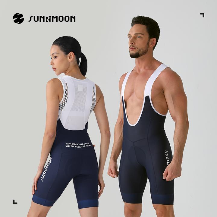 Sunrimonn海贝蓝Ultra级别双箭头专业骑行裤耐磨高弹力肩吸湿防滑