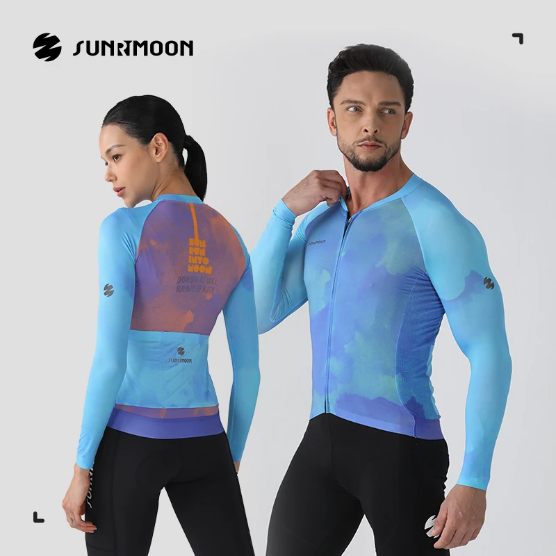 SUNRIMOON森瑞梦【云竞】春夏专业骑行服长袖防晒超薄公路骑行服