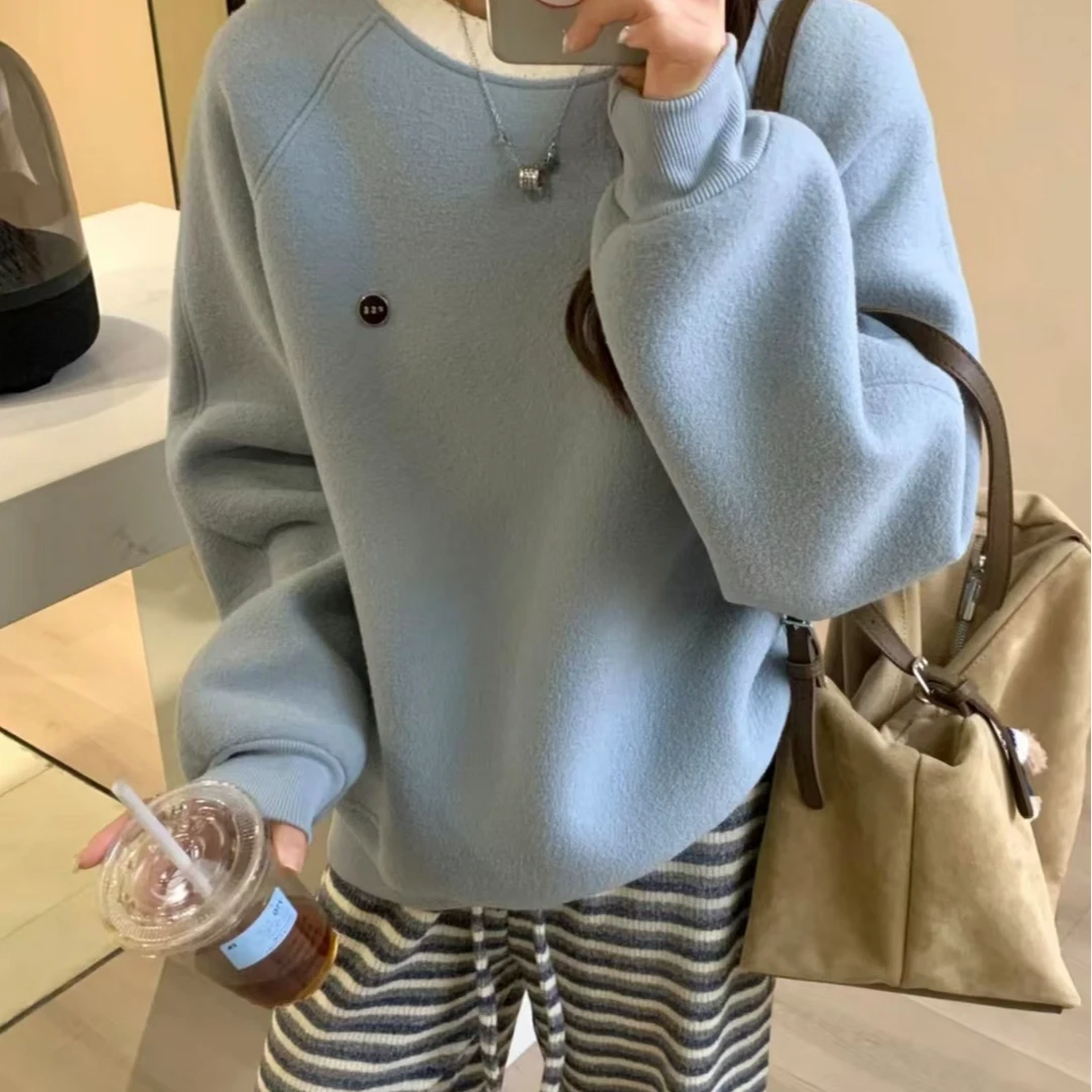 轻奢服饰经典百搭慵懒风针织衫毛衣